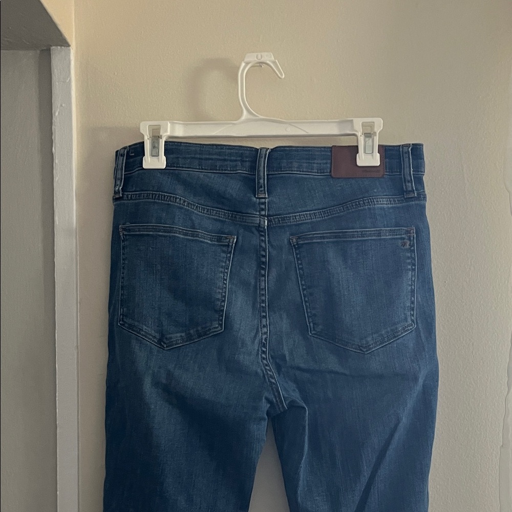Madewell High Rise Blue Jeans - Picture 6 of 9